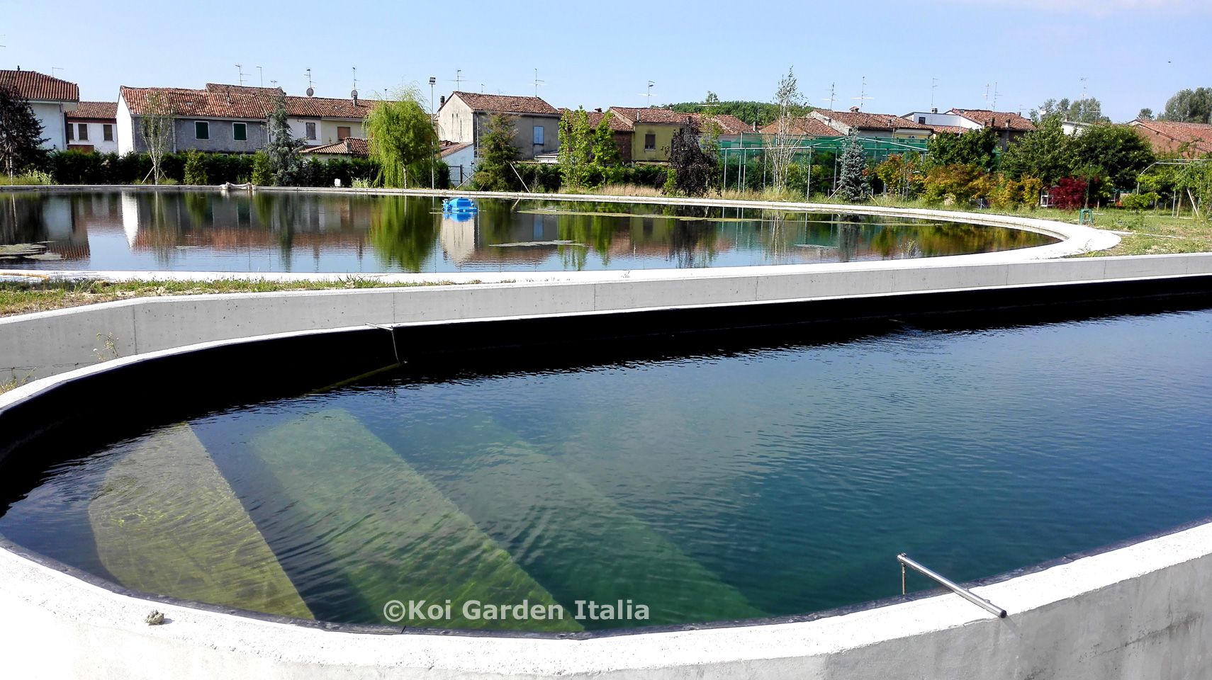 Costruzione di un laghetto di ca. 200.000 litri - zona Mantova - 