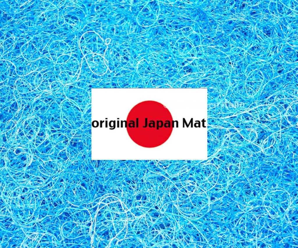 Materiale filtrante stuoia giapponese JAPAN MAT 1m x 1m x 3,8 cm per